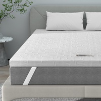 BedStory Harter Topper 180x200cm-5cm Höhe Zwei Härtegrade H3&H4 Matratzentopper,7-Zonen-Matratzenauflage aus Kaltschaum, Matratzentopper für Boxspringbett Wohnwagen Schlafsofa