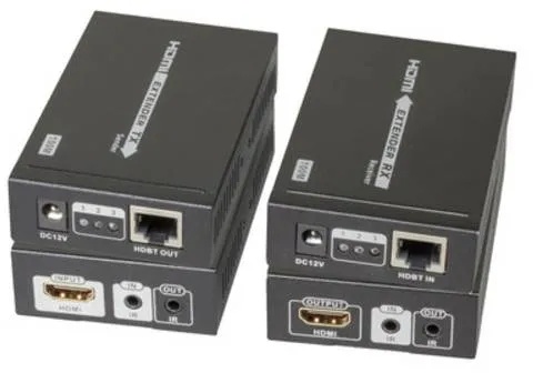 HDBaseT Extender bis zu 100m, über -- RJ45., 4k Multimedia Video-Komponenten