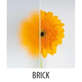Aqualine Arlen Duschabtrennung Viertelkreis 90 x 185 cm BRICK