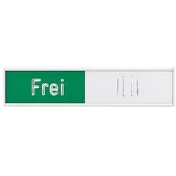 Franken Türschild besetzt BS0117 102x27,4mm al selbstkl.
