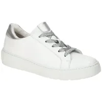 Gabor Sneaker Damen Weiß/Silber 38