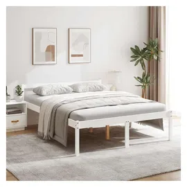 vidaXL Seniorenbett 160 x 200 cm Weiß