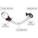 Fiamma Bike-Block Pro S4 Fahrradhalter, silber