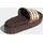adidas Platform Adilette Damen Shadow Brown/Footwear White/Magic Beige 39 1/3