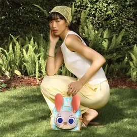 Loungefly Judy Hopps Rucksack Grey/Blue/Pink