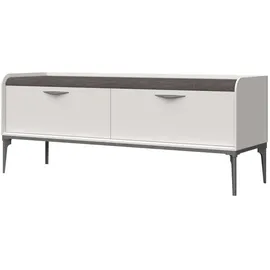 OTTO home Sofy TV-Lowboard 167 x 66 cm Grau/Weiß MDF/Metall