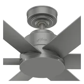 Hunter Kennicott 112 cm Deckenventilator Silber