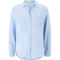 Tom Tailor With Slub Structure 1035247 Bluse Dreamy Blue