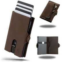 SLIMJACK Geldbörse Herren braun