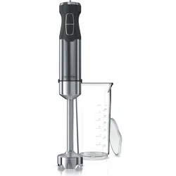 Arendo Edelstahl Stabmixer mit Messbecher Handmixer - Pürierstab - stufenlose Regelung
