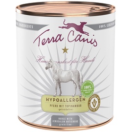 Terra Canis Pferd mit Topinambur, hypoallergen, 4.8kg (6x 800g) (T180043)