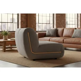 KAWOLA Sessel LAYLA Samt 0 x 0 x 0 cm Braun