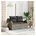 vidaXL Gartensofa Loungesofa grau