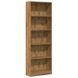 vidaXL Bücherregal 60 x 24 x 176 cm Braun