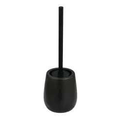 WENKO WC-Garnitur Nerno Schwarz, aus hochwertiger Keramik 26123100 , 1 Stück
