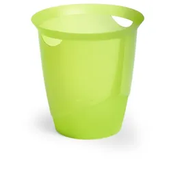 Durable Papierkorb Trend 16l transluzent lindgrün