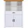 Interlink Vitrine Maluno 117,2 x 41 x 163 cm Weiß