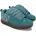 Damen Gr 12 46 teal gum Obermaterial Obermaterial Leder Kuh Futter Textil Außensohle Gummi Schuhe Schnürschuh