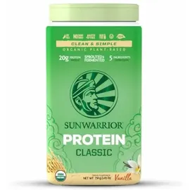 SunWarrior Protein Classic Vanilla Pulver 750 g