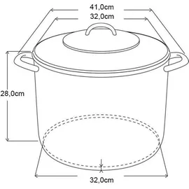 Hi Universal XL Kochtopf 30 cm