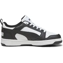 PUMA Kinder Freizeitschuhe Puma Rebound V6 Lo Jr, PUMA White-PUMA Black, 39