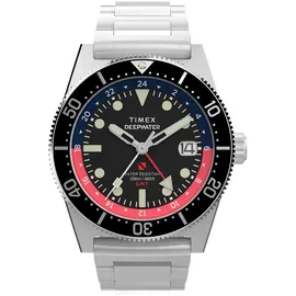 Timex Deepwater Reef 200 GMT Edelstahl 41 mm TW2W95300