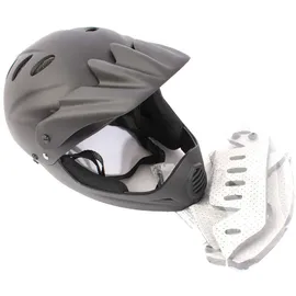 KHE BMX MTB All-In-1 Fullface Helm KHE M Schwarz