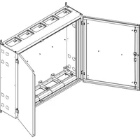 ABN NT57E Wandgehäuse geerdet IP55 BxHxT: 1340x1140x340mm