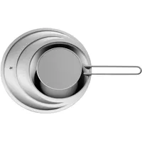 WMF Pfannenspritzschutz Ø 28 cm Cromargan Silber