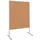 Maul Moderationswand 120,0 x 150,0 cm braun