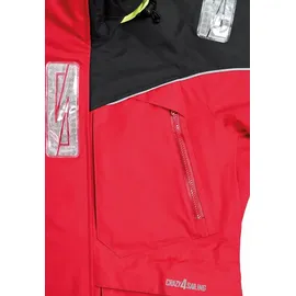 crazy4sailing Damen Stavanger II Ocean Segeljacke, Silber, Größe S