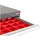 Stier Schubladeneinteilung Kleinteilekästen BLH 50 mm Innenmaß 500x450 mm 3 KTK 150x150 mm, 24 KTK 75x75 mm