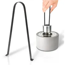 firell Brennkammer-Wechsel Zange Zubehör für Ethanol Tischkamine | 22cm Länge | Edelstahl-Zange für schnellen Brennertausch ohne Abkühlzeit | Passend für alle gängigen Tischkamin-Modelle