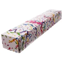 60 Transportkartons für Berliner / Krapfen / Pfannkuchen "Konfetti" 60x11x8cm