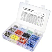 TRU Components TC-11991828 Aderendhülsen-Sortiment 0.14 mm2, 0.25 mm2, 0.34