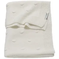 Meyco Babydecke Knots Offwhite, Meyco Baby, 100x150cm weiß 100 cm x 150 cm