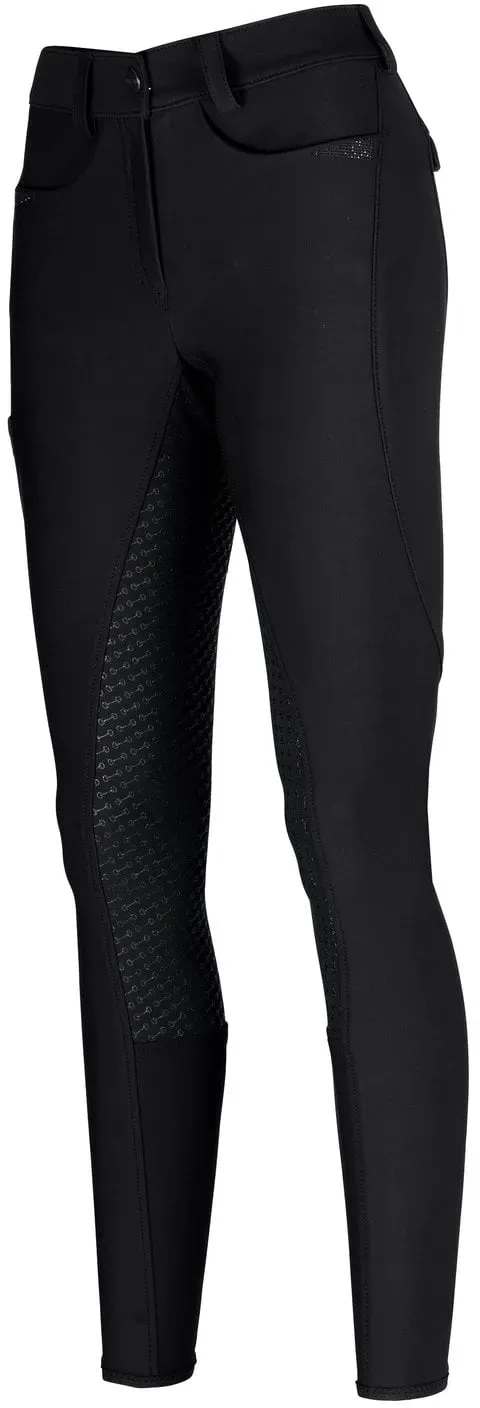 PIKEUR Grip-Vollbesatz-Reithose Laure black 44
