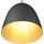 Trio Tilda 1-flg. 25 cm schwarz-gold
