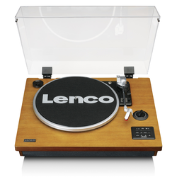 Lenco LS-55WA Plattenspieler mit BT, USB, MP3, Lautsprecher