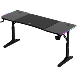 huzaro Gaming-Tisch Hero 4,6 RGB Schwarz