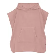 PIPPI Babywear Bademantel "Organic bath poncho" in Rosa | Gr.: 98/104