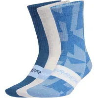 adidas Terrex Multi Socken 3er Pack Blau/Grau 37-39
