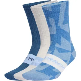adidas Terrex Multi Socken 3er Pack Blau/Grau 37-39
