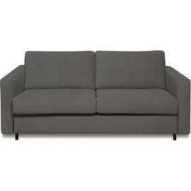 Home Affaire Schlafsofa »Virming« Dauerschlaf-Funktion mit Unterfederung und Matratze grau