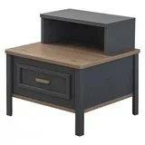 aea Kindermöbel Garnitur Kinderzimmer Bett Kinderbett Grau Holz Set 5tlg