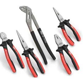 FAMEX 3956-5 Zangen Satz - Made in Germany - 5-teilig