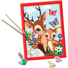 Ravensburger Fröhliche Hirsche 1 St. Malen nach Zahlen bunt