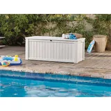 Auflagenbox 570 L Kissentruhe Keter Gartentruhe Rockwood Box Truhe Kissenbox Box