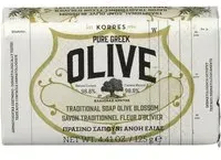 KORRES Pure Greek Olive Savon Traditionnel Fleur d'Olive 125 g