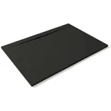 stano. Mineralguss Duschwanne Extra Flach Lyra Schwarz 90x120cm